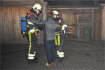 Oefening Schuurbrand Groningerstreek Stroobos